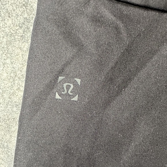 Lululemon Pants Mens 2XL Black Woven ABC Jogger Zip Pocket Ribbed Cuffs Athletic - Picture 9 of 13